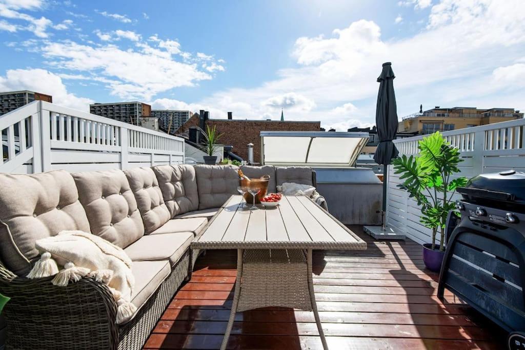 Ferienwohnung Live On The Roof Of Oslo City Center Exterior foto