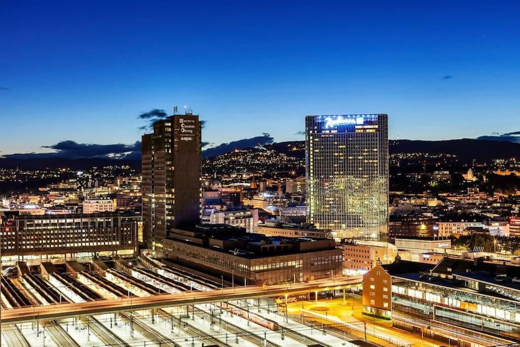Ferienwohnung Live On The Roof Of Oslo City Center Exterior foto
