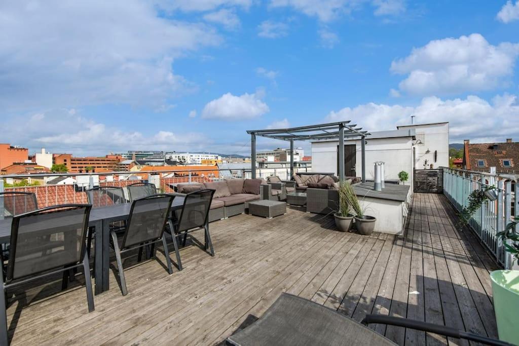 Ferienwohnung Live On The Roof Of Oslo City Center Exterior foto